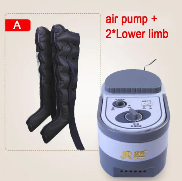 6 Cavity Air Compression Foot Massage Leg Vibration Physics Therapy Pain Relief Arm Waist Pneumatic Air Beauty Health Device
