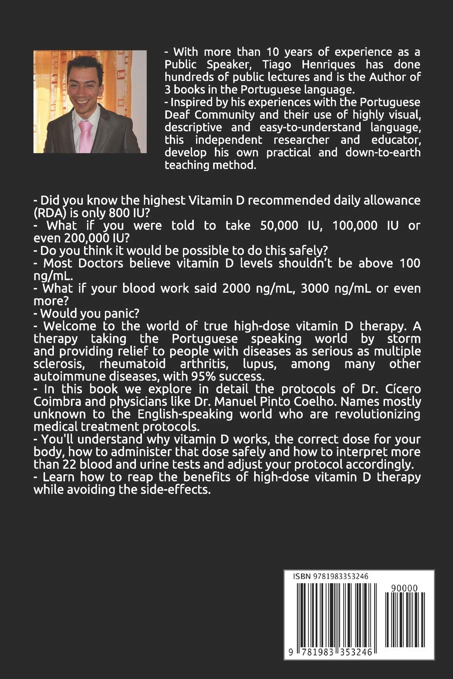 How Not To Die With True High-Dose Vitamin D Therapy: Coimbra’s Protocol and the Secrets of Safe High-Dose Vitamin D3 and Vitamin K2 Supplementation