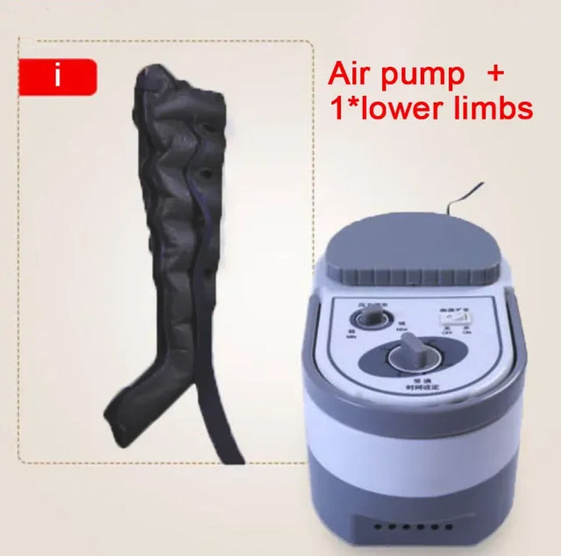 6 Cavity Air Compression Foot Massage Leg Vibration Physics Therapy Pain Relief Arm Waist Pneumatic Air Beauty Health Device