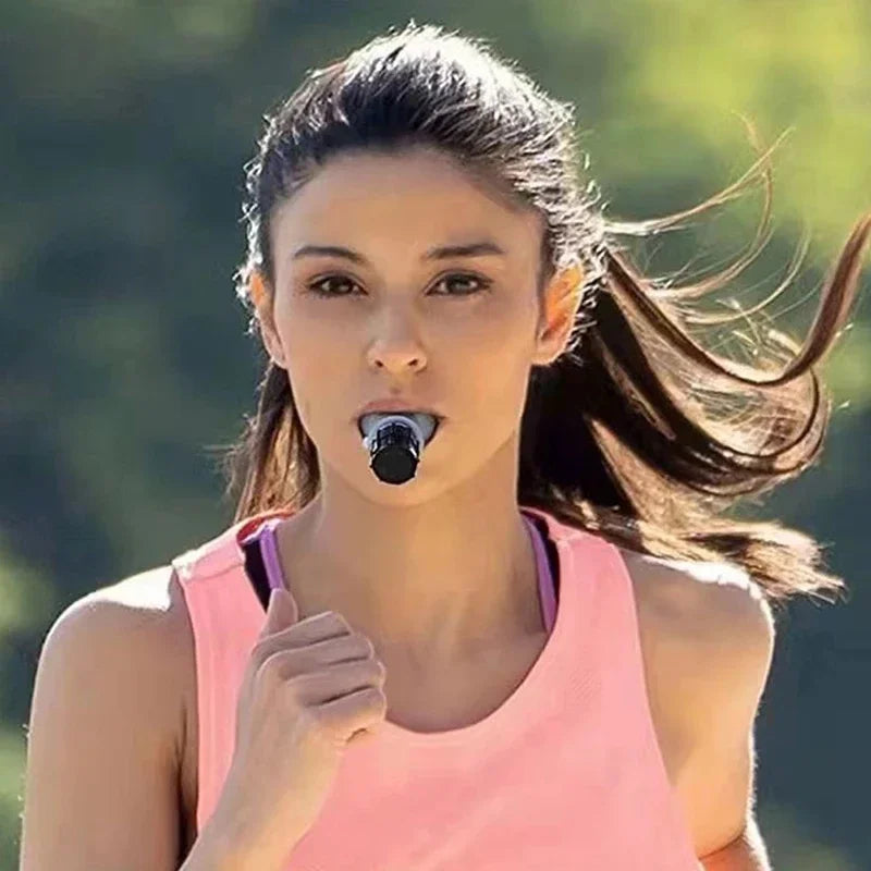 Breathing Trainer Exercise Lung Face Mouthpiece