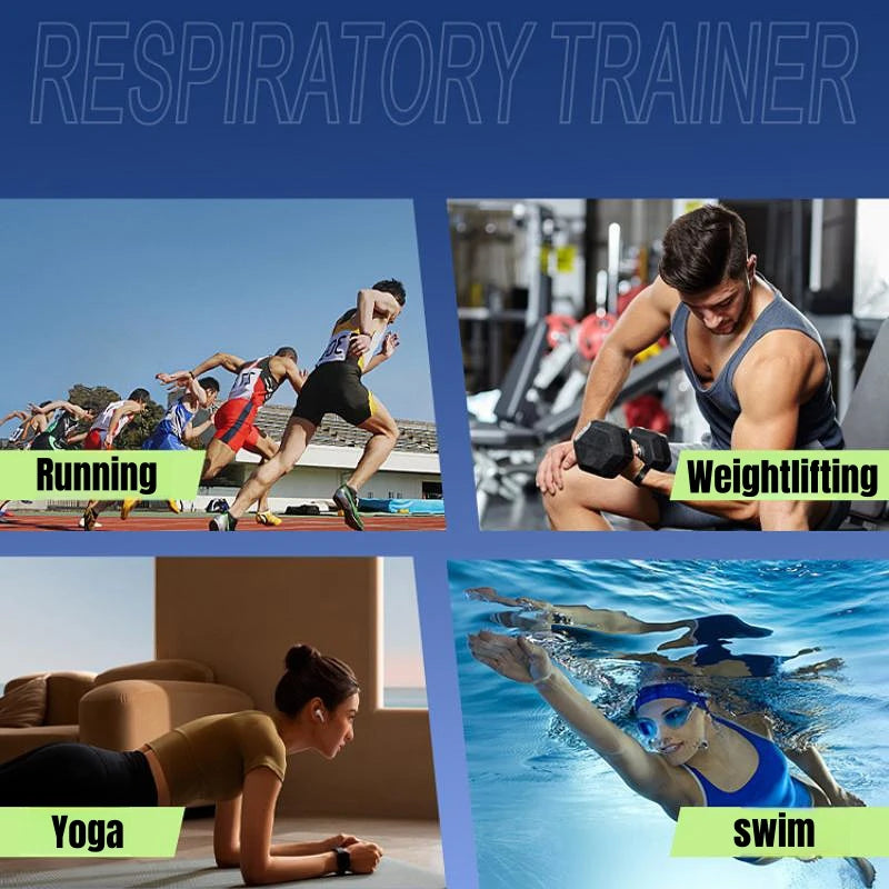 Breathing Trainer Exercise Lung Face Mouthpiece