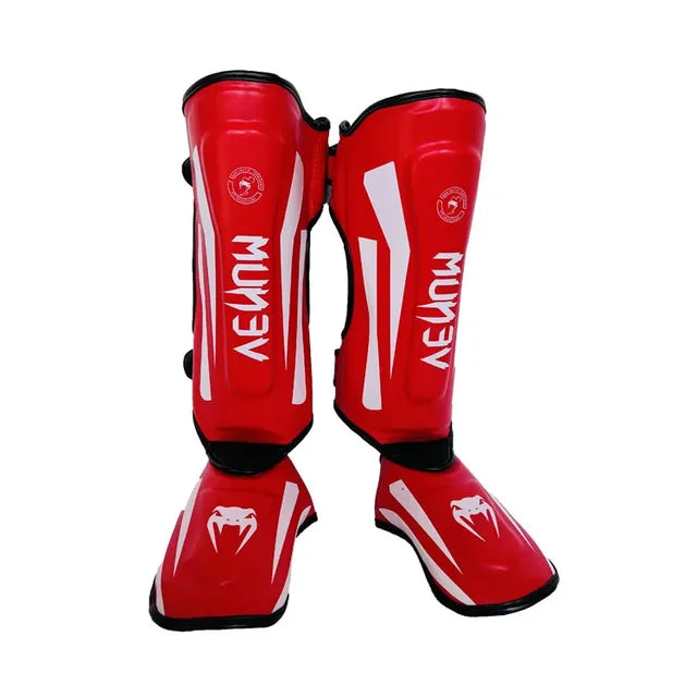 Thai Boxing Sanda Leg Guards Path Protection