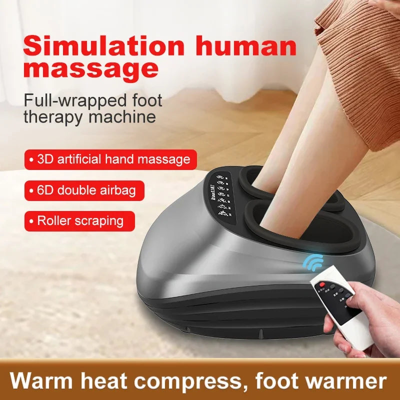 Electric Shiatsu Foot Massage Machine Air Compression