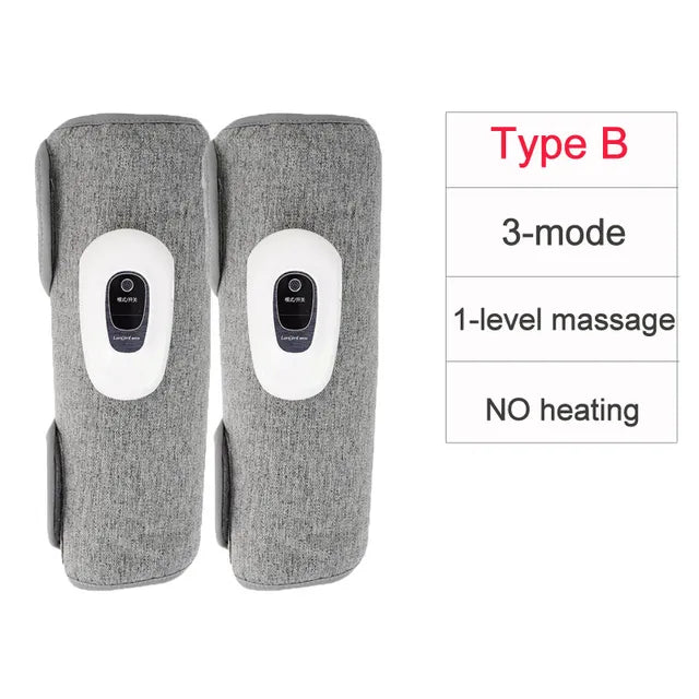 360° Air Pressure Calf Massager Presotherapy Machine 3 Mode Foot Leg Muscle Relaxation Promote Blood Circulation Relieve Pain