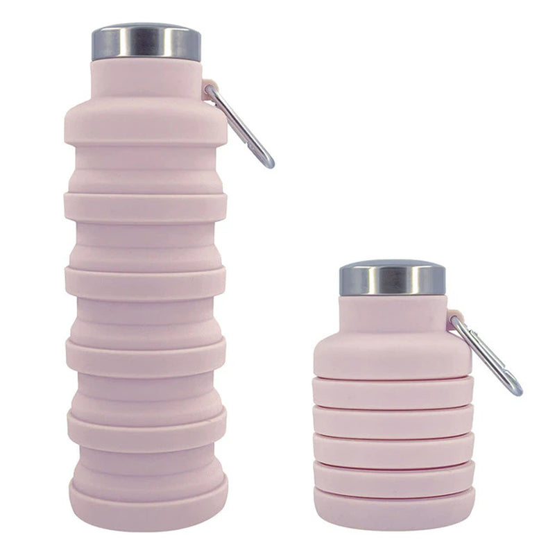 New Portable Silicone Water Bottle Retractable Folding Coffee Bottle Cups E Outdoor Travel Tools Collapsible Sport Bottles