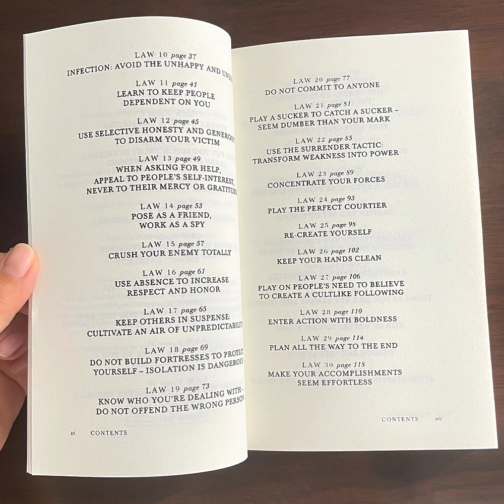 48 Laws of Power by Robert Greene