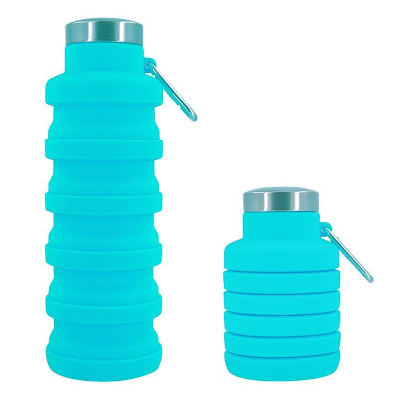 New Portable Silicone Water Bottle Retractable Folding Coffee Bottle Cups E Outdoor Travel Tools Collapsible Sport Bottles