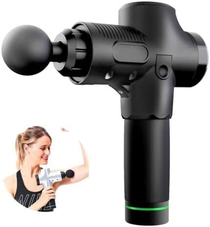 Portable Massage Gun with 4 Massage Heads
