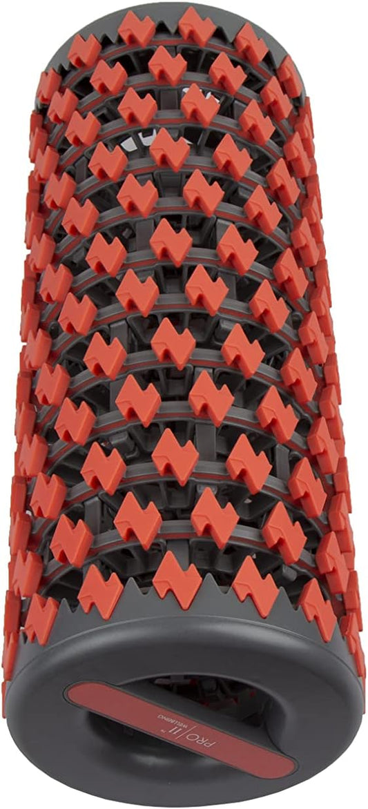 Collapsible High Density Foam Roller Deep Tissue Massage 4 Colours (Red/Grey)