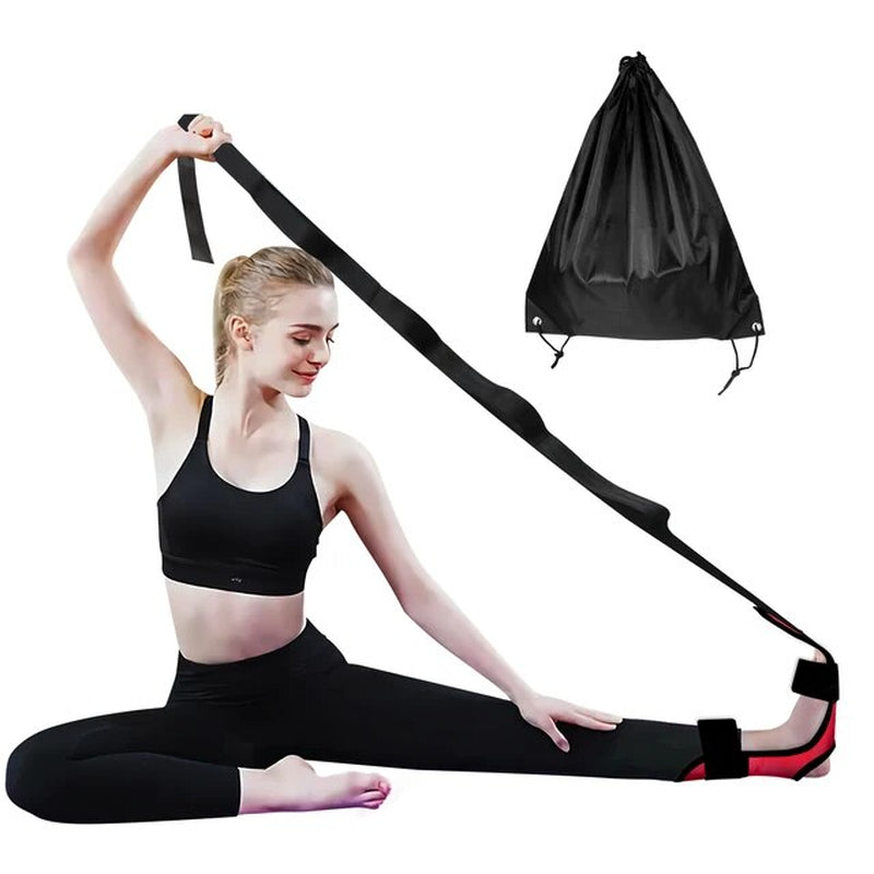 Fascia Stretcher Finally Flexible Again Yoga Strap Belt Foot Stretching Band Stroke Hemiplegia Rehabilitation Leg Stretcher